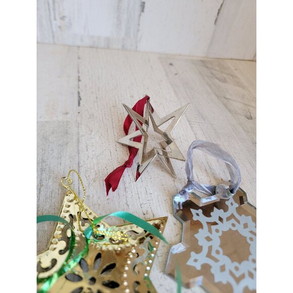 Unique vintage star ornament‎ Xmas set variety snowflake - Picture 5 of 7